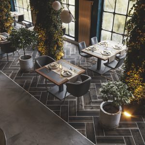 render restaurante interior