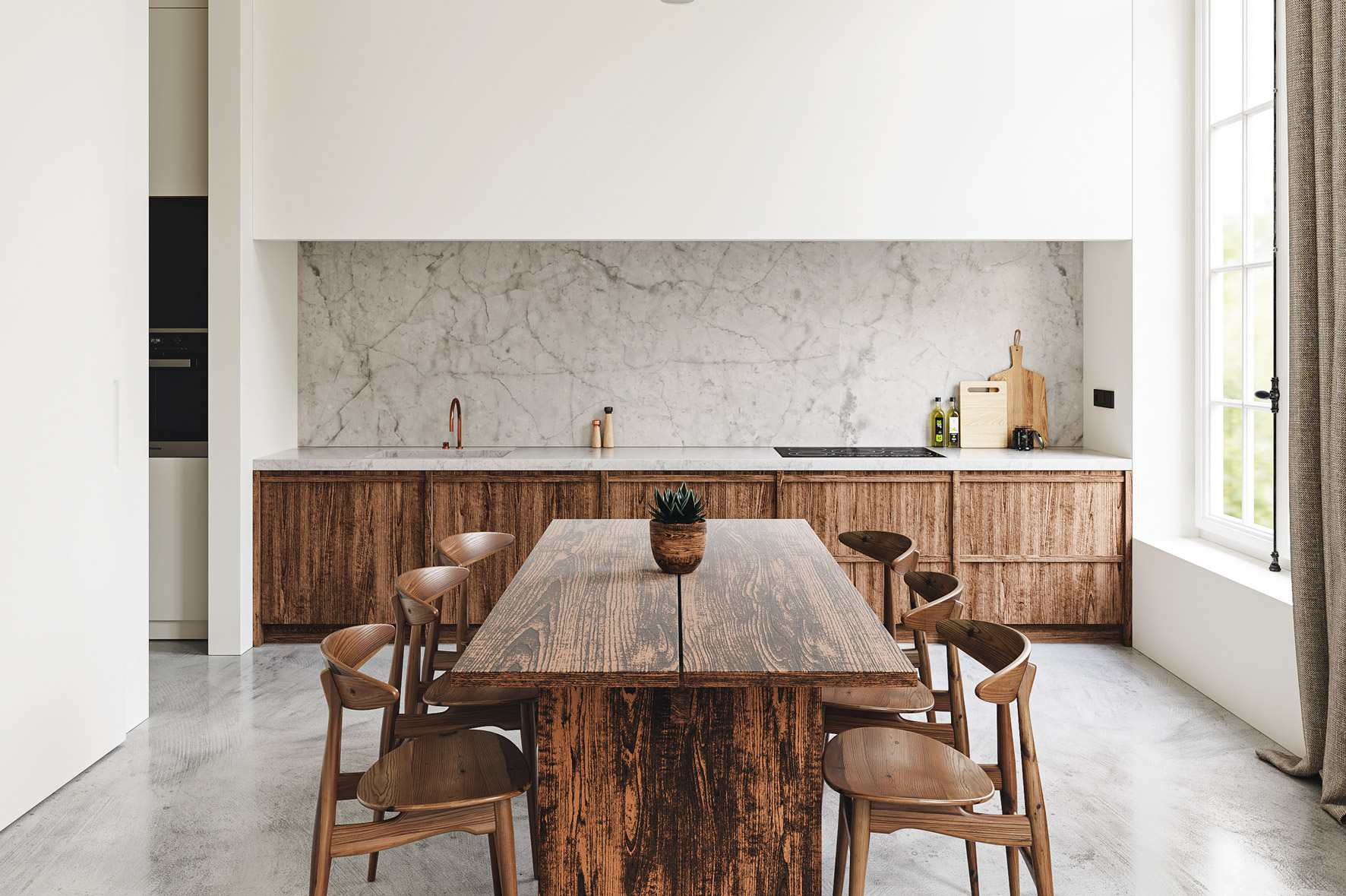 Render mobiliario cocina