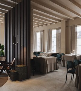 Render mobiliario restaurante
